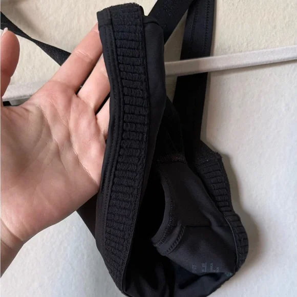 Nike Megan Thee Stallion Cut Out Sports Black Bra Size XS - Picture 7 of 10